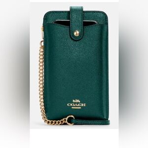 Coach crossbody phone bag